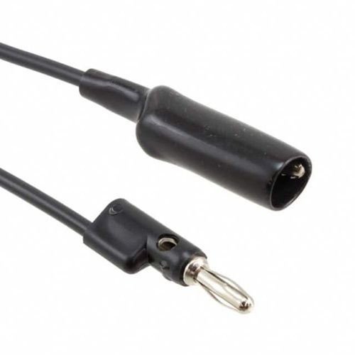 Fluke PATCH 1166-48-0 Allig Cl, Banana Plug (black)