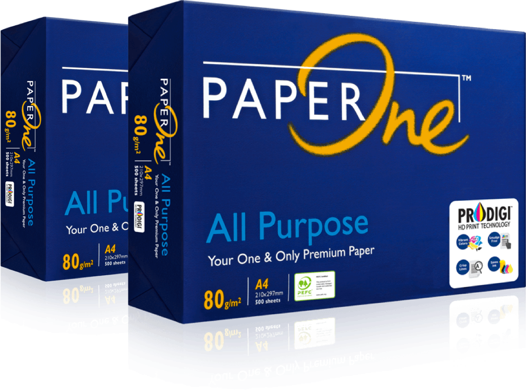 Paper One All Purpose( Blue ) Copier Paper A4 80 GSM ( 500 Sheet)