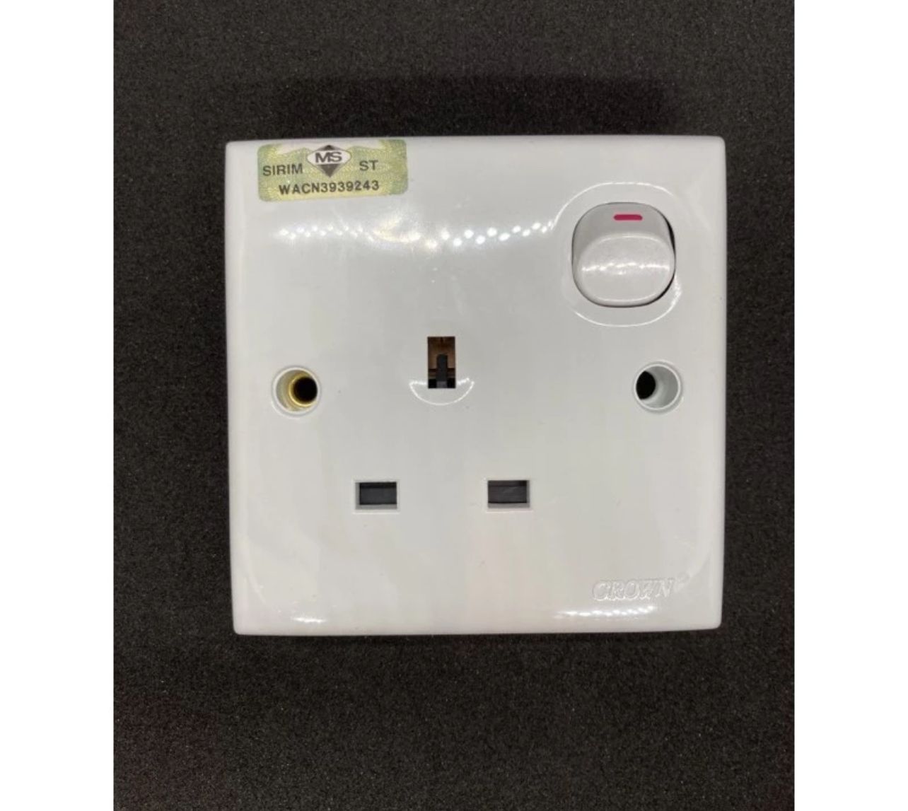 Crown Switch Socket 13A Crown