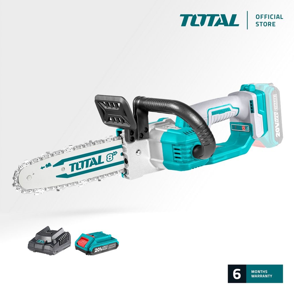 TOTAL TGSLI20851 LI-ION BRUSHLESS CHAIN SAW