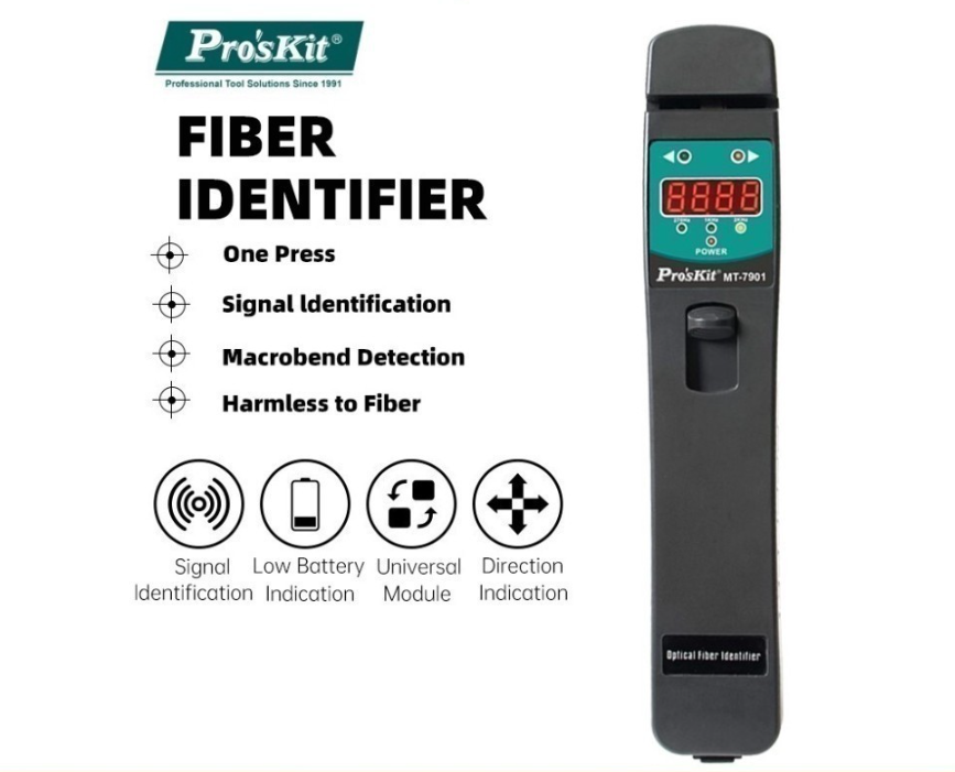 PRO’SKIT OPTICAL FIBER IDENTIFIER MT-7901 DIRECTION FINDER SHADING COVER SIGNAL RECOGNITION INSTRUMENT MT-7901