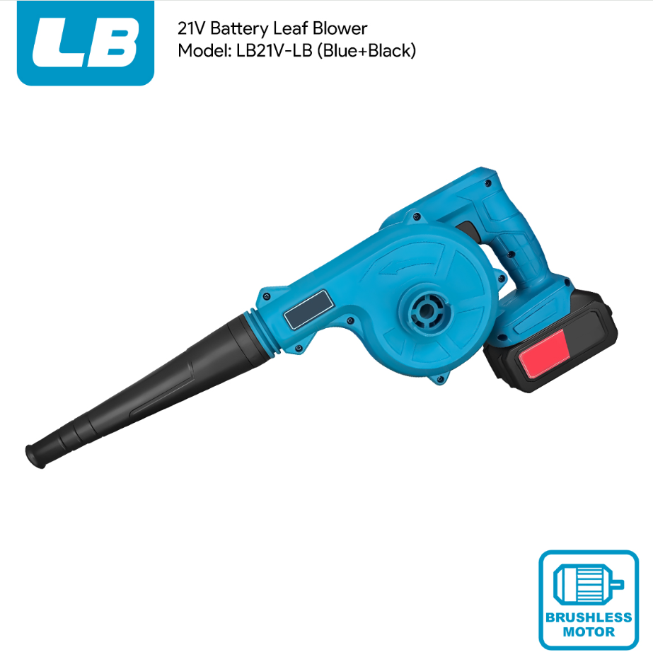 LB 21V CORDLESS BATTERY LEAF & DUST BLOWER (LB21V-LB)
