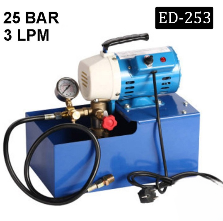 ELECTRIC HYDROSTATIC TEST PUMP ELECTRIC HYDRO TEST PUMP 2.5MPA 363PSI 25KG/CM3 25BAR ED-253