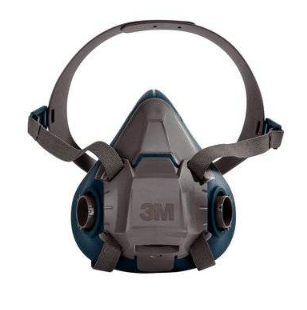 3M™ REUSABLE HALF MASK RESPIRATOR QUICK LATCH 6502QL ID 7100018994UPC 50051141563485