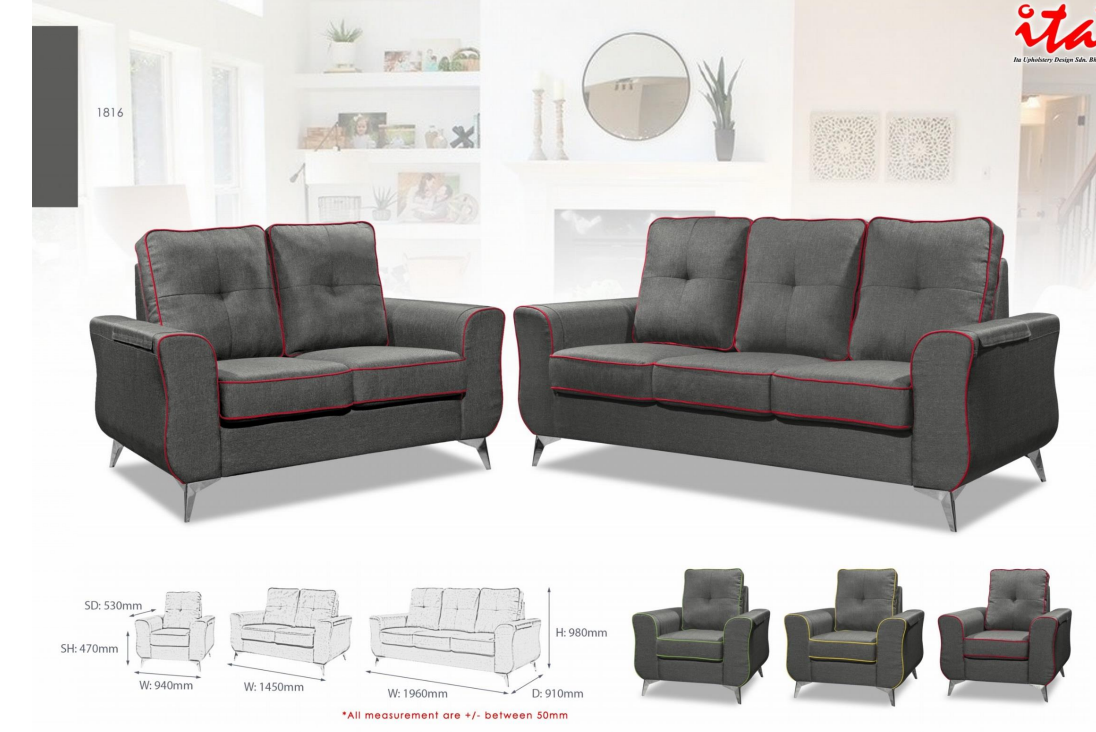 ITA OFFICE SOFA SET - 1816