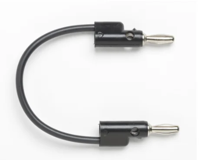 Fluke PATCH B-72-0# Banana Plug Patchcord, (black) Bulk