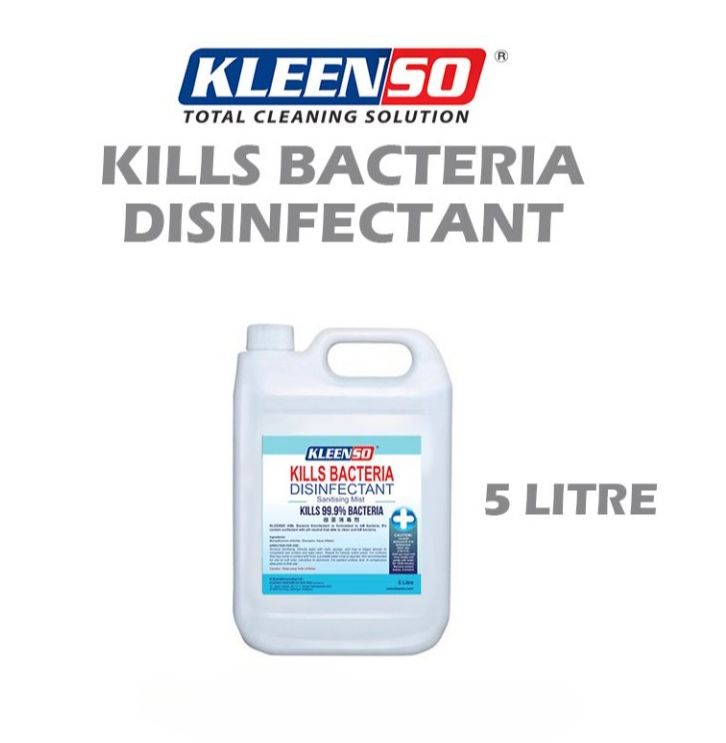 KLEENSO KILLS BACTERIA DISINFECTANT SANITISING MIST