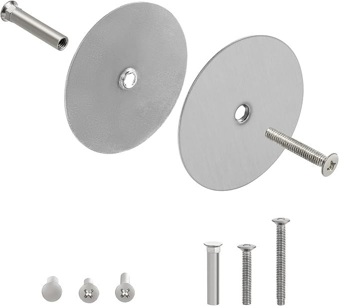 QP STAINLESS STEEL PLATE REINFORCE REPAIR DEADBOLT FILLER COVER (587SS)