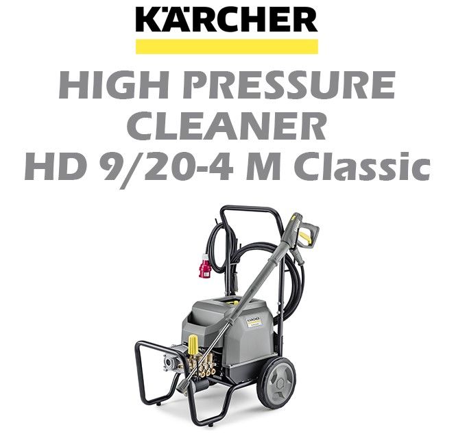 KARCHER HIGH PRESSURE CLEANER HD 9/20-4 M CLASSIC