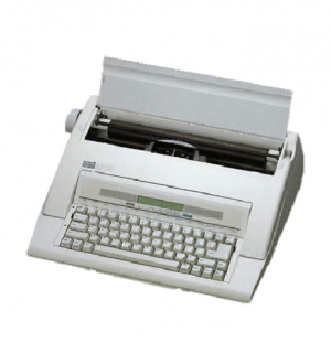 NAKAJIMA Electronic Typewriter Machine; AX160 OCHA NAKAJIMA Electronic Typewriter Machine; AX160, Paper Capacity: 330mm Typing Width: 229mm