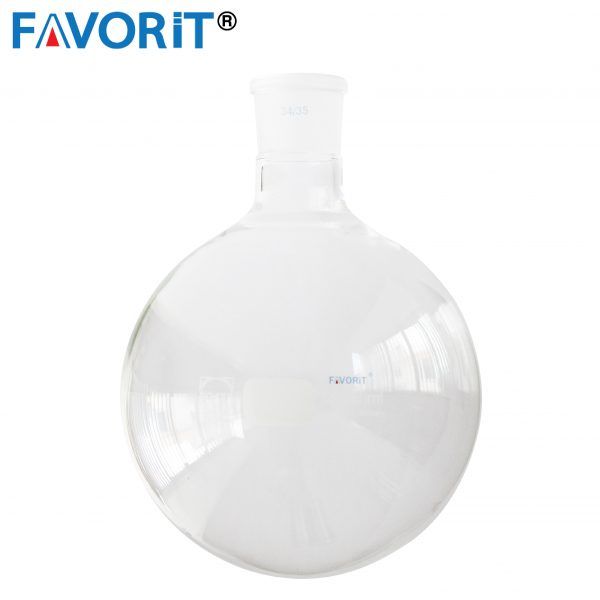 FAVORIT *FAVORIT Flask, Round Bottom, Short Neck 3000ml