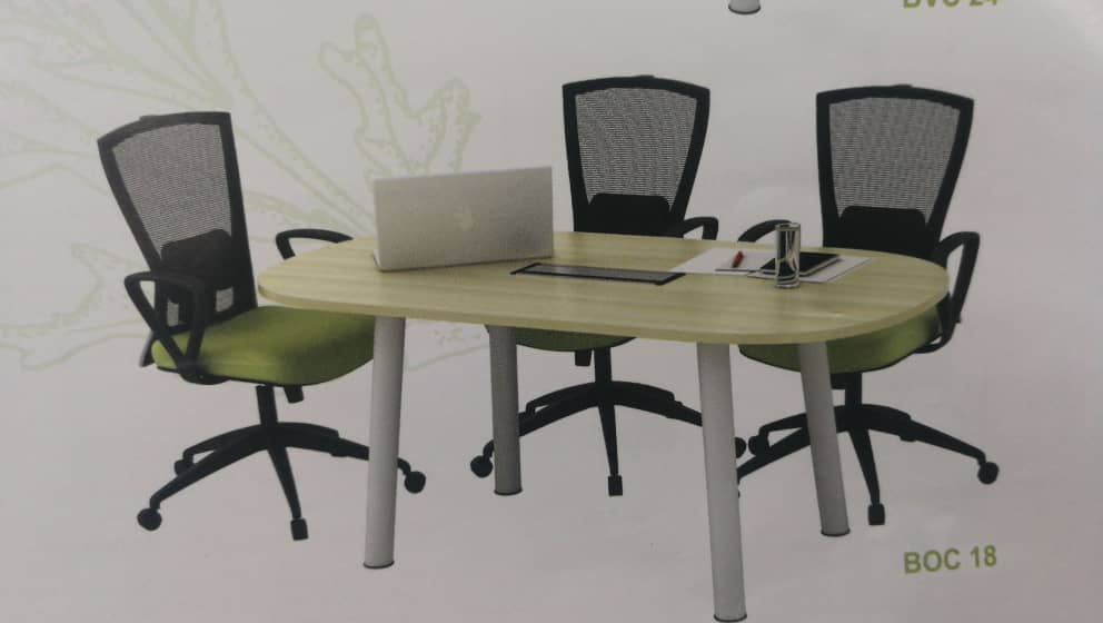 N/A Conference Table with Power Outlet Box 1800W x 900W x 750H MM (PC)