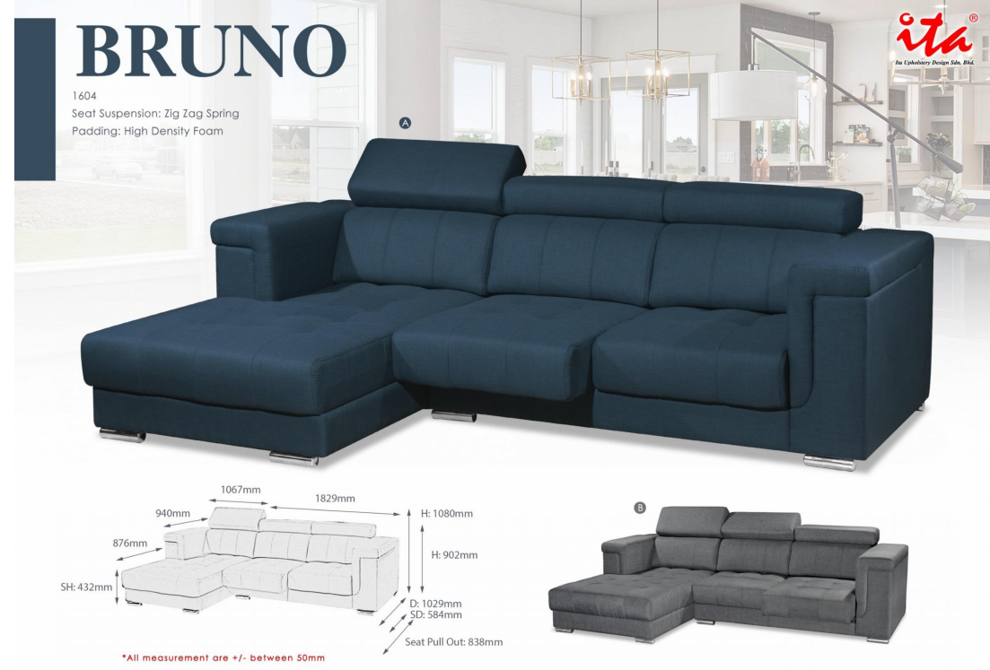 ITA OFFICE SOFA SET - BRUNO 1604