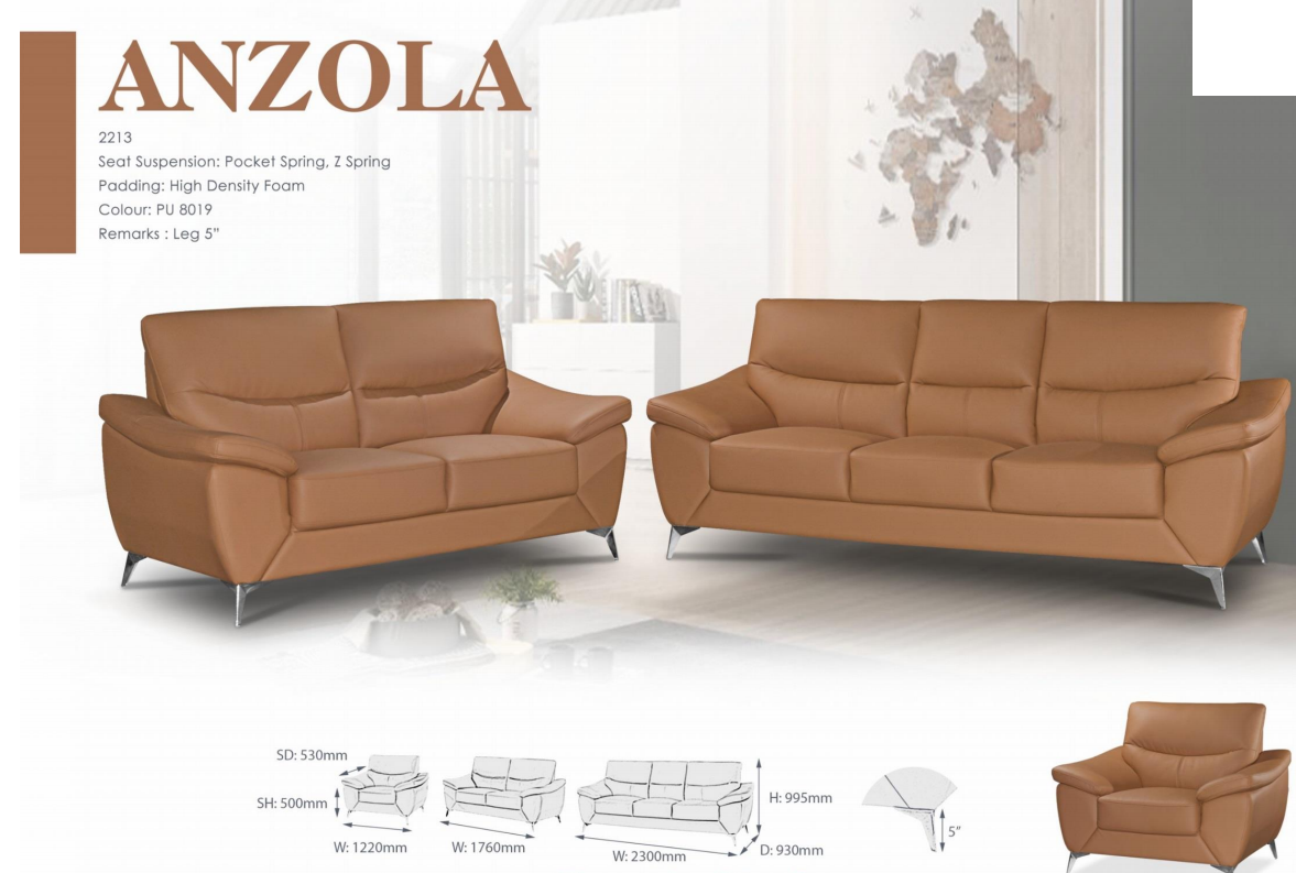 ITA OFFICE SOFA SET - ANZOLA 2213