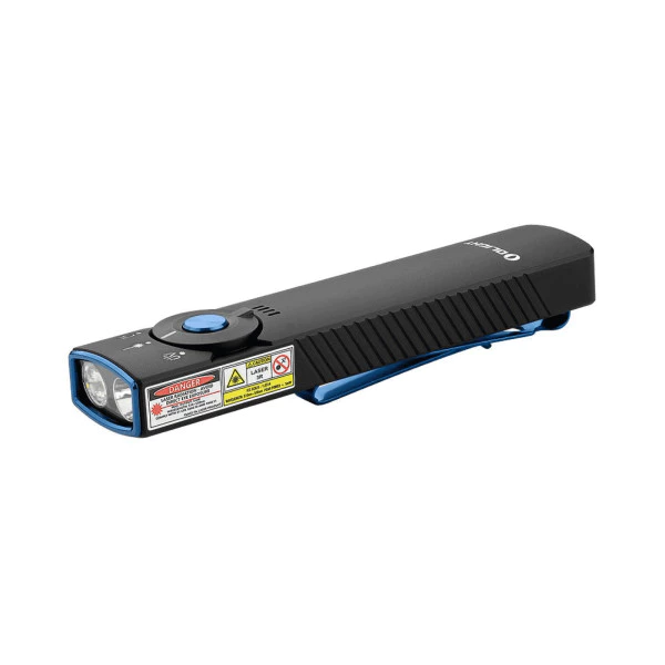 Arkfeld Pro Flat EDC Flashlight with LED Light, UV and Laser