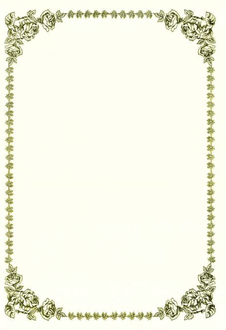 HOT STAMPING BORDER DESIGN /Artcard Paper /Certificate Paper A4 /Kertas Siljil A4 /Hot Stamping Board Design /Certificate Paper With Hot Stamping Border Design