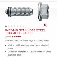 Hilti Threaded Stud X-BT-GR M8/7 SN 8 [100s]