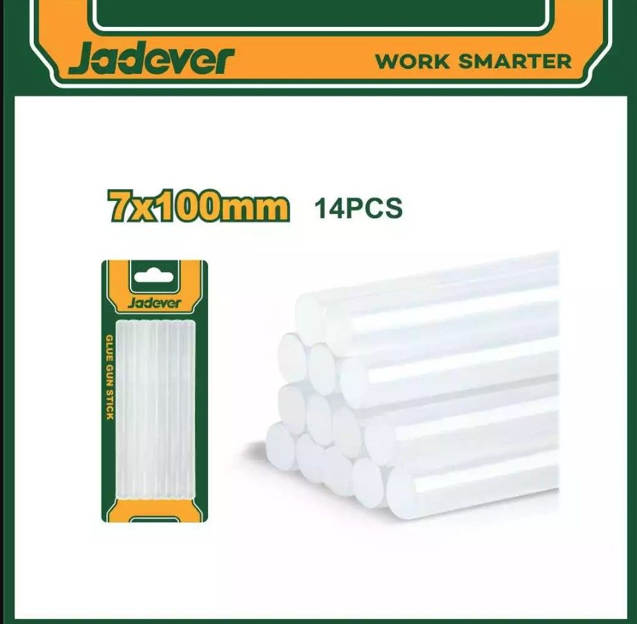 JADEVER 14PCS 7*100MM GLUE GUN STICK JDGJ3510