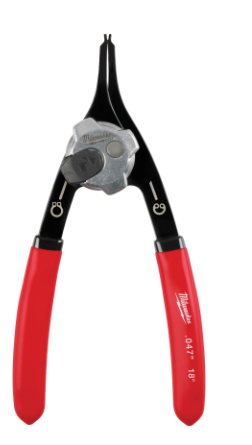 Milwaukee 0.047" Convertible Snap Ring Pliers - 18 Degree 48-22-6533