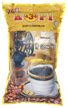 Kopi 434 Muar (Black Coffee) Serbuk Kopi 1kg
