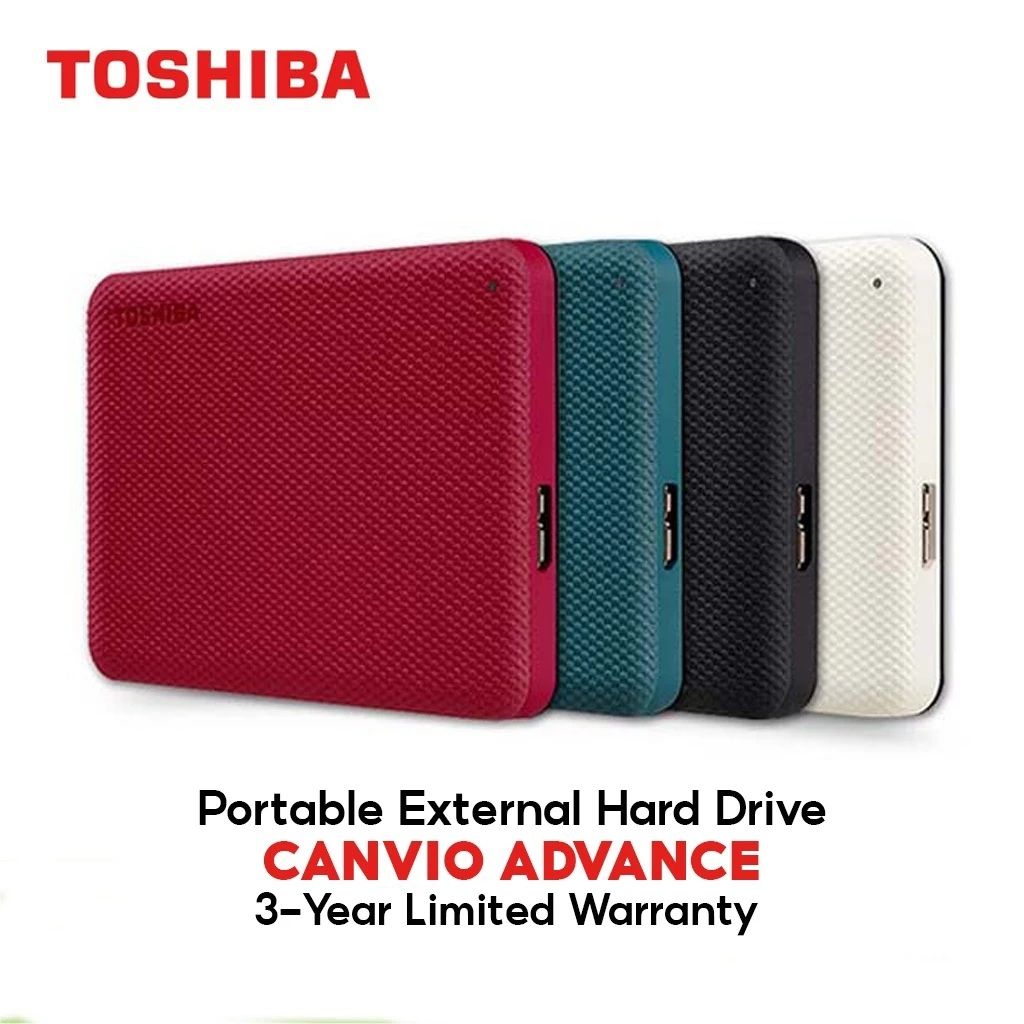 Toshiba Canvio Advance V10 USB 3.0 Portable External Hard Drive