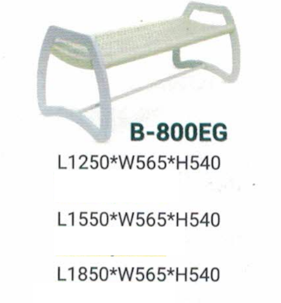 OFIS SERIES PUBLIC SITTING BENCH _ B-800EG