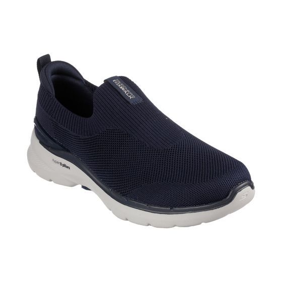 SKECHERS *SKECHERS GO WALK 6 MEN'S SHOES NAVY [216267-NVY]
