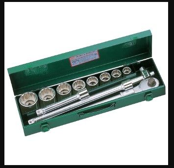 TONE 3/4? DR SOCKET SET 12PCS (METRIC) – 200M ISO