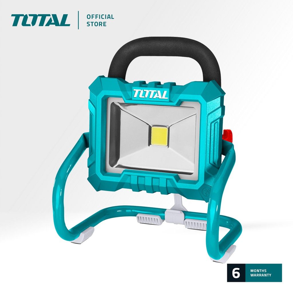 TOTAL TFLI2002 LI-ION WORK LAMP (THE HEAD CAN BE ROTATED 360 DEGREE WITH A HOOK AT THE BACK.)