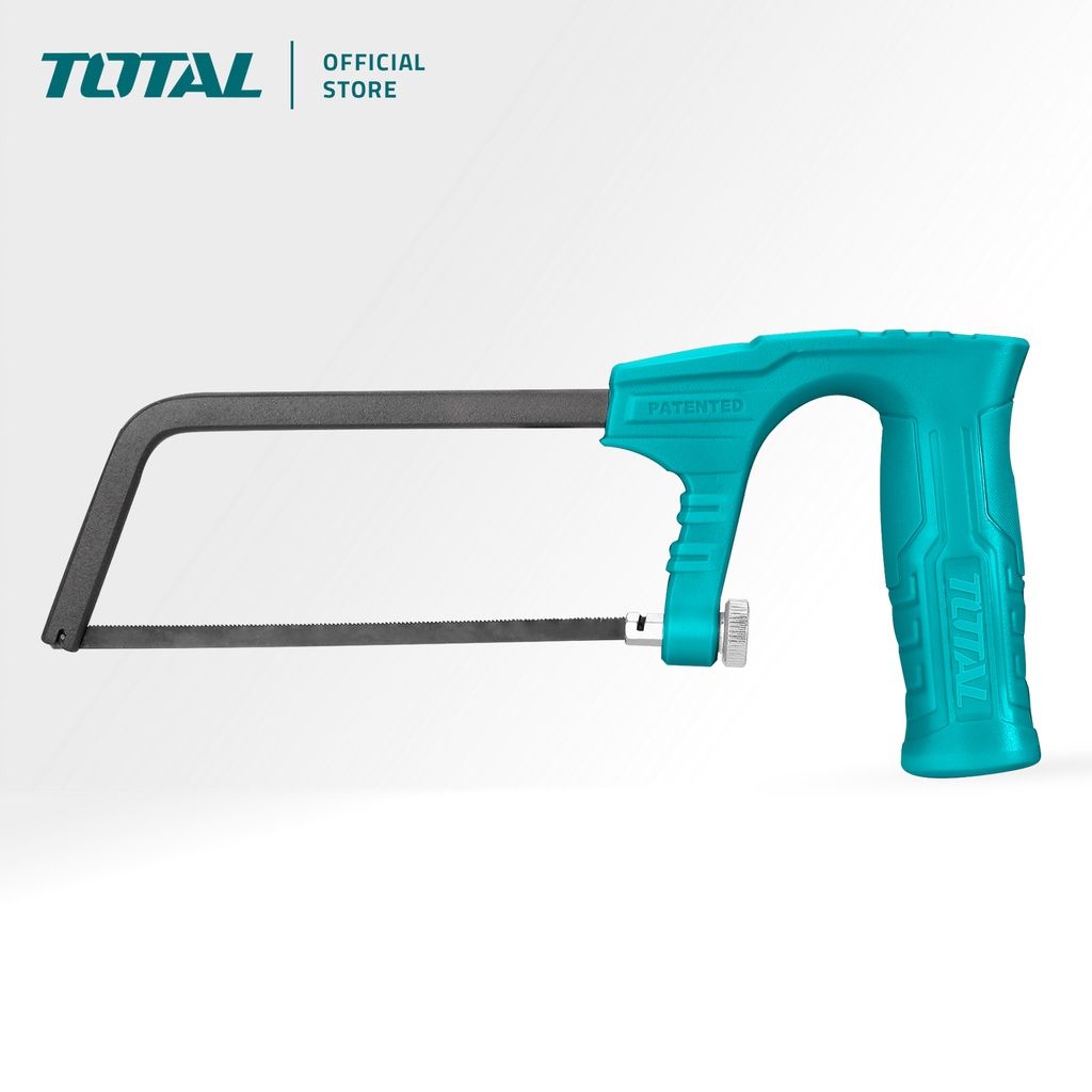 TOTAL MINI HACKSAW FRAME (150MM/6") [FREE BLADE WITH COMFORTABLE RUBBER HANDLE] TMHHF1505