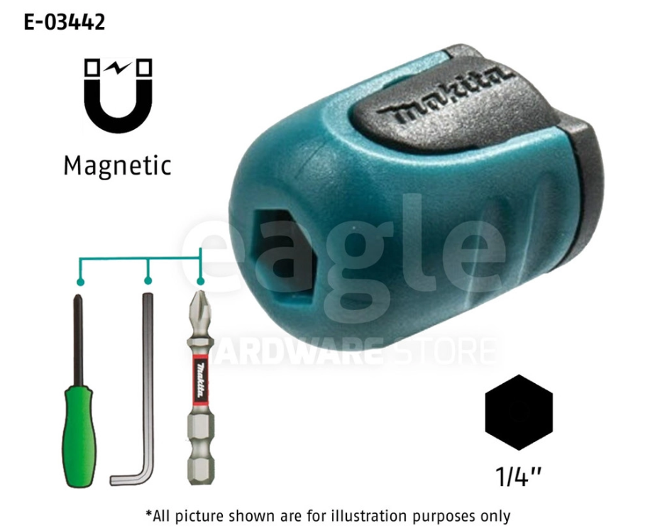 MAKITA E-03442 1/4" ( 6.35 ) MAG BOOST / MAGNETIC HOLDER PREMIER
