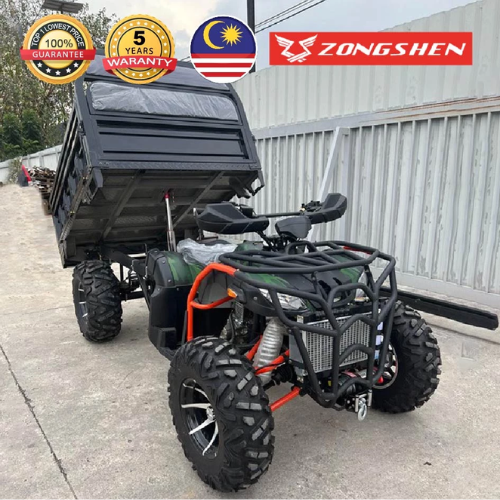 ZHONGSHEN ATV 250cc ZHONGSHEN 4X4 with trailer behind
