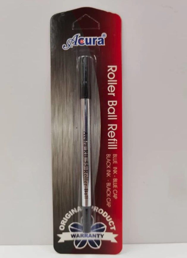 ACURA RB-55 ROLLER BALL PEN REFILL BLACK