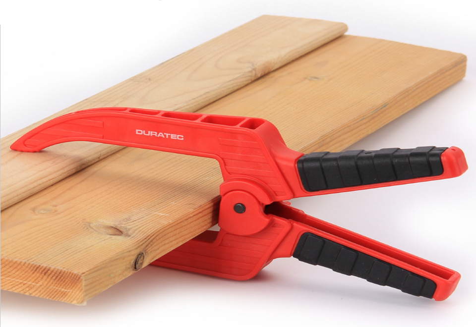 Duratec 824 Large Depth Spring Wood Clamp 6"