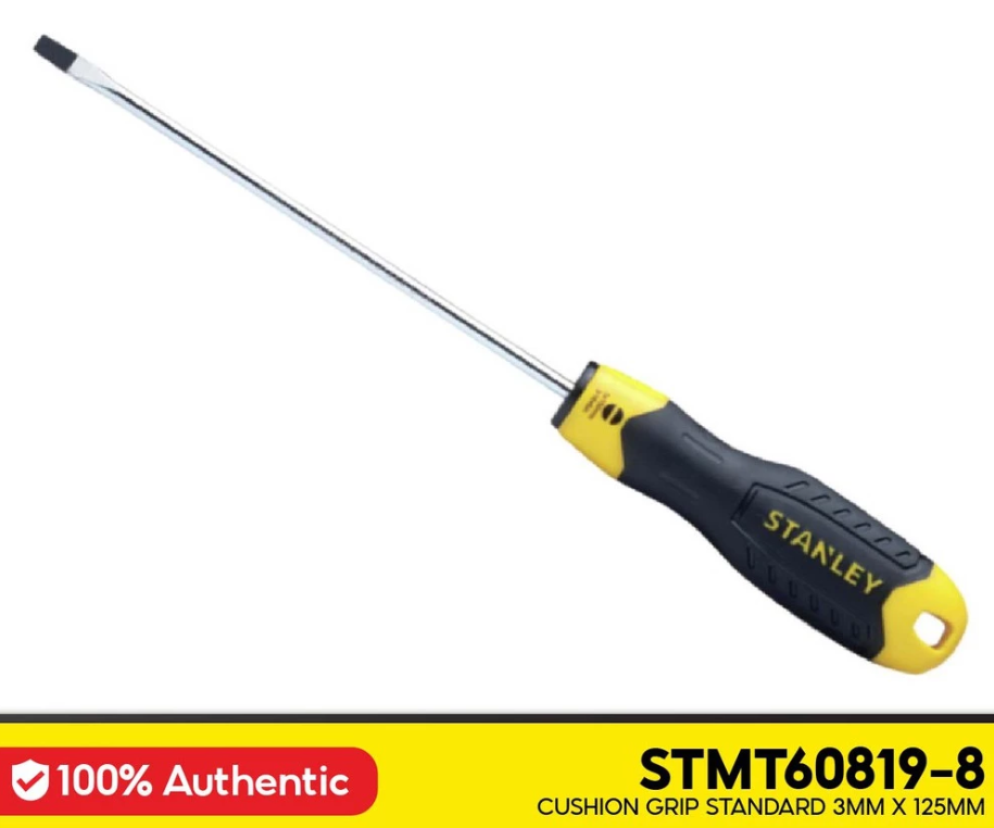 STANLEY STMT60819-8 CUSHION GRIP STANDARD 3MM X 125MM