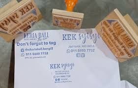 QS Rubber Stamp kayu