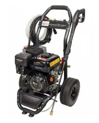 Petrol Pressure Washer, 225bar 522L/h Industrial Heavy Duty Waterjet -Mechanical