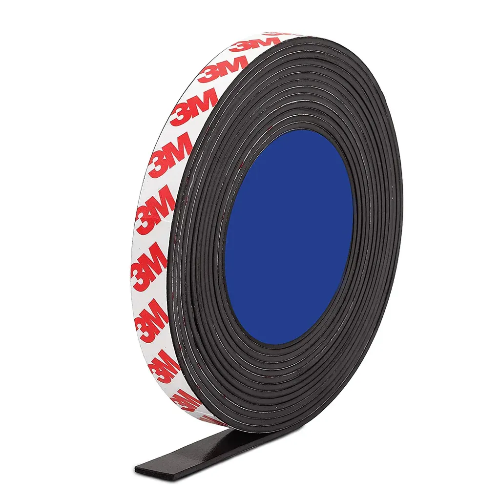 3M FLEXIBLE MAGNET BAR STRIP WITH SELF ADHESIVE TAPE 5 METER