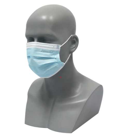 PROGURAD 3 PLY MEDICAL SURGICAL FACE MASK - EARLOOP
