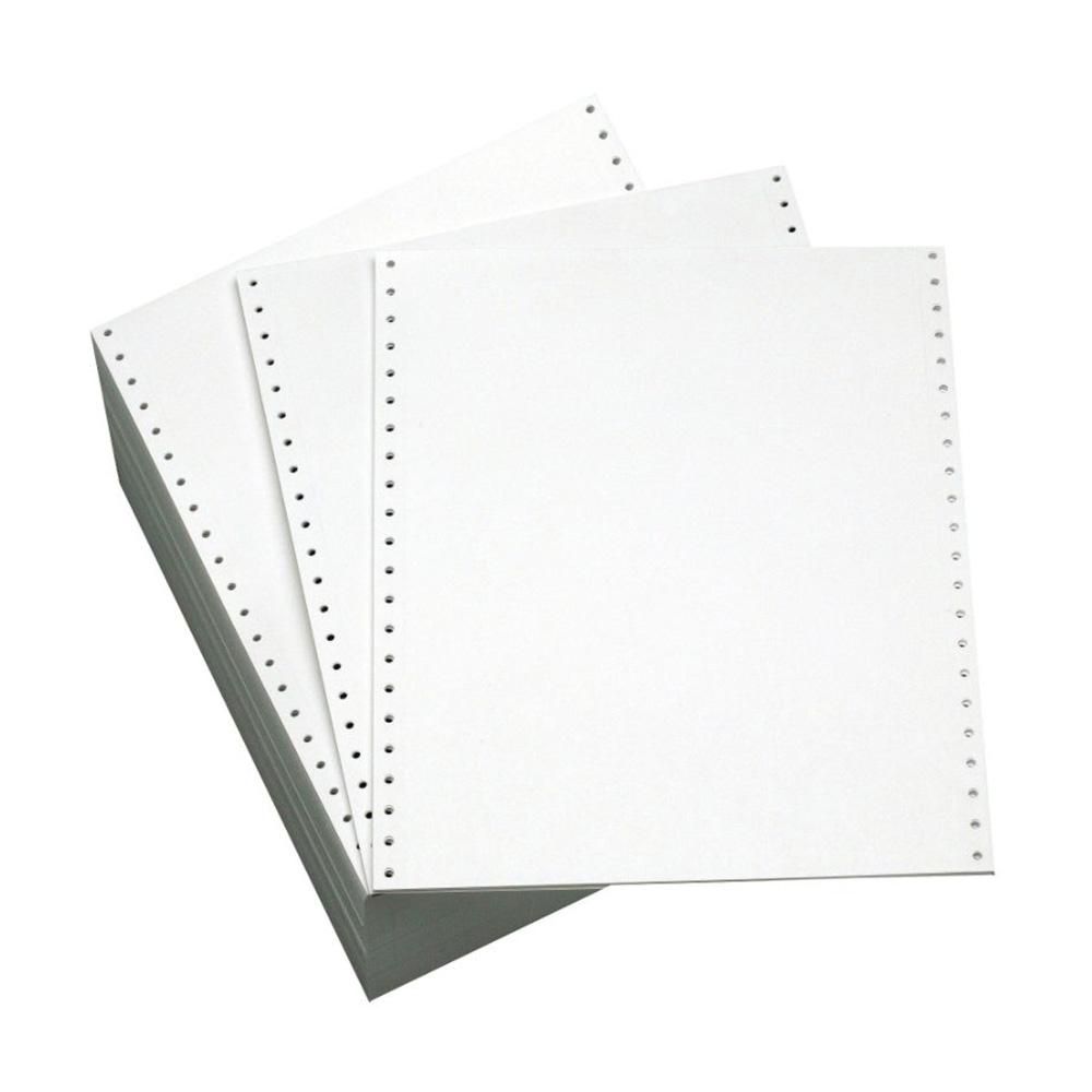 I-FORM Computer Blank Form 9.5” x 11”           All White paper