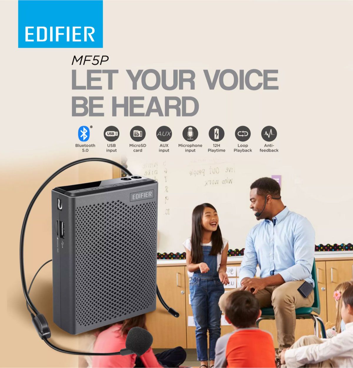 Edifier *Edifier MF5P Portable Voice Amplifier