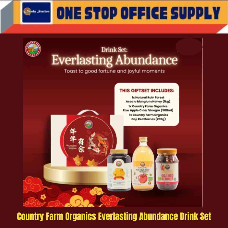 OKADA Gift Box / Country Farm / Organics Everlasting / Abundance Drink Set