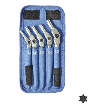 BONDHUS (STARPRO) SWIVEL STAR KEY SET 5 PCS : 00018 (SP5-IC-18)