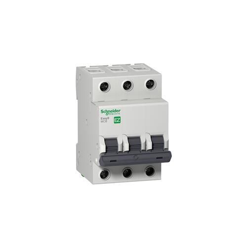 SCHNEIDER EASY 9 MCB 3P 6A 6KA 400V C CURVE EZ9F56306