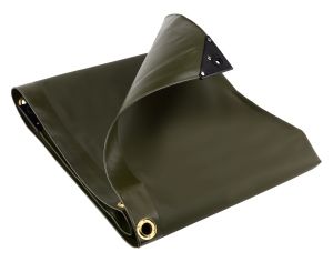 OEM 20FT x 20FT Green Canvas with Eyelet