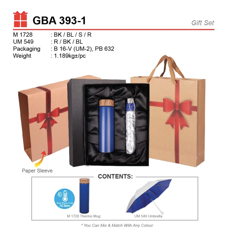 OK GIFT & SOUVENIR : GBA 393-1 SET + PRINTING LOGO