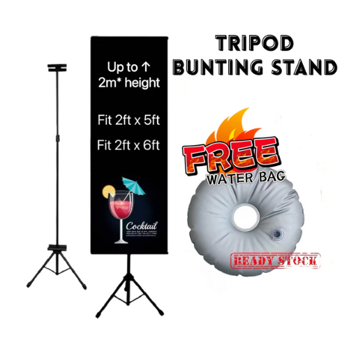 OEM Bunting With Tripod Stand & Water Bag