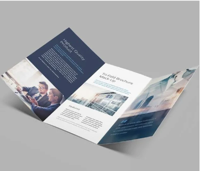 OK CUSTOM PRINTING / PAMPHLET / SIZE : A3 / 310GMS ARTCARD/