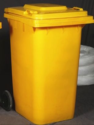 ProSafe *240L ProSafe Portable Oil Spill Wheelie Bin (Colour : YELLOW)