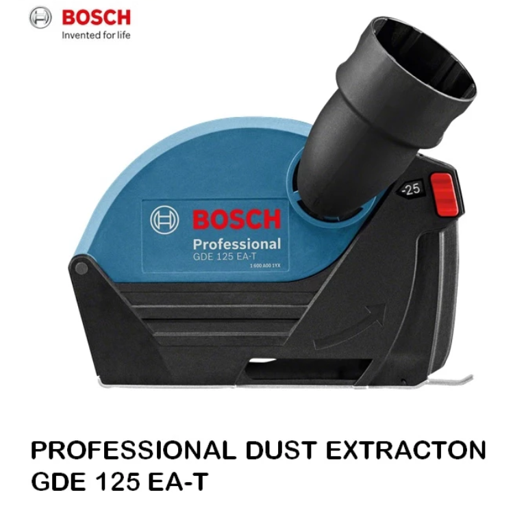 BOSCH (GDE 125 EA-T) 5"/ 125MM PROFESSIONAL DUST GUARD DUST EXTRACTION (1600A003DJ)